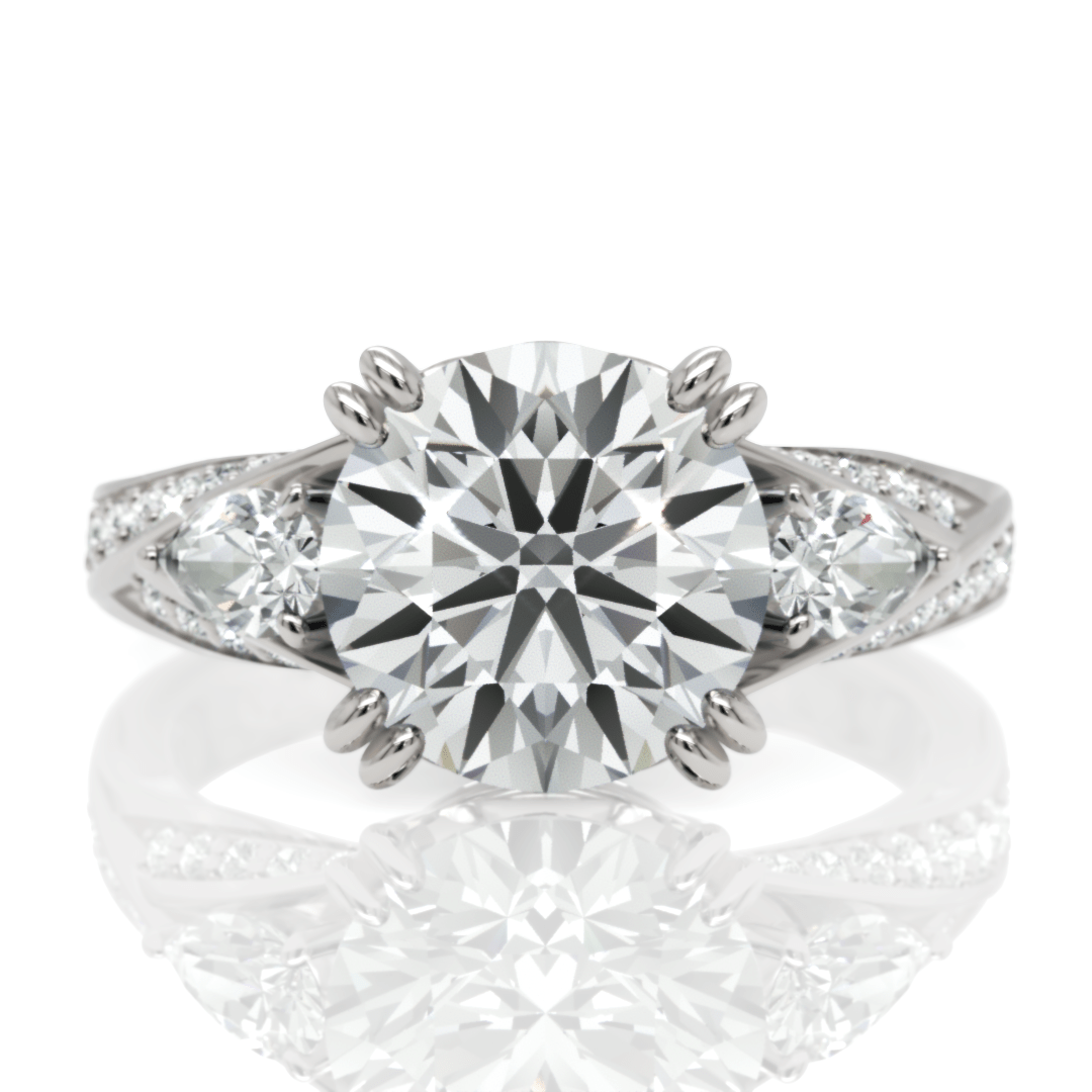 Clear Vow, White Gold 18k / Round Diamond